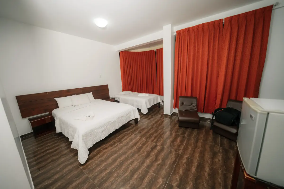 Habitación en Moyobamba doble espaciosa para familias y grupos