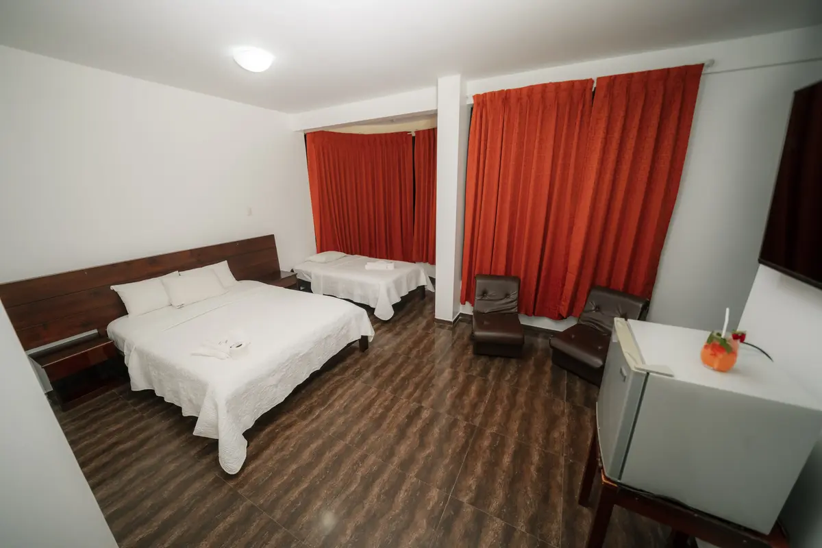 Habitación en Moyobamba triple con tres camas individuales