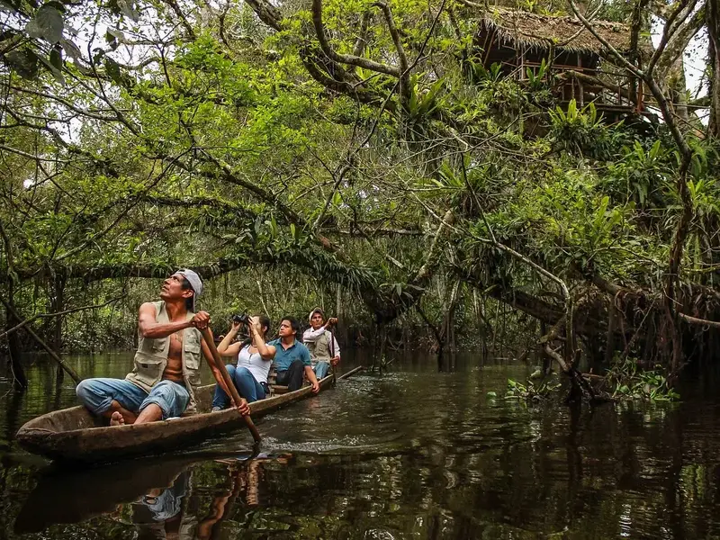 Reserva Ecológica Tingana ecoturismo cerca al Hotel Arenas del Mayo en Moyobamba